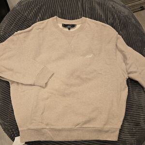 Kith Men's Light Beige Crewneck Sweater